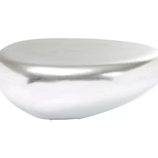 Couchtisch Pebble Silber 122X96