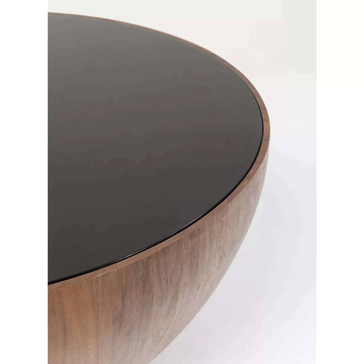 Couchtisch Tear Drops Walnuss O80Cm