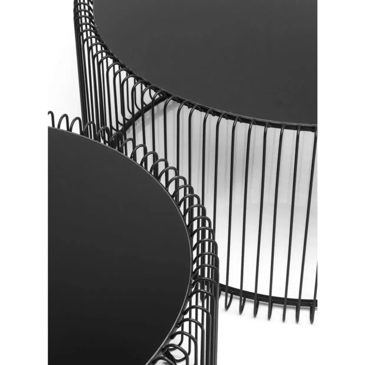 Couchtisch Wire Black (2/Set)