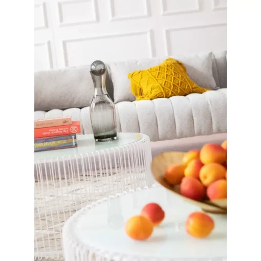Couchtisch Wire White (2/Set)