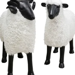 Deko Figur Bathilde Ram Weis 78Cm