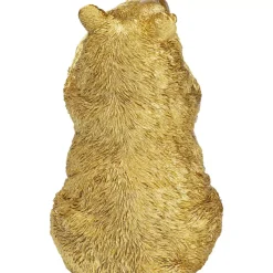 Deko Figur Bear Lucky Mom Gold 27Cm