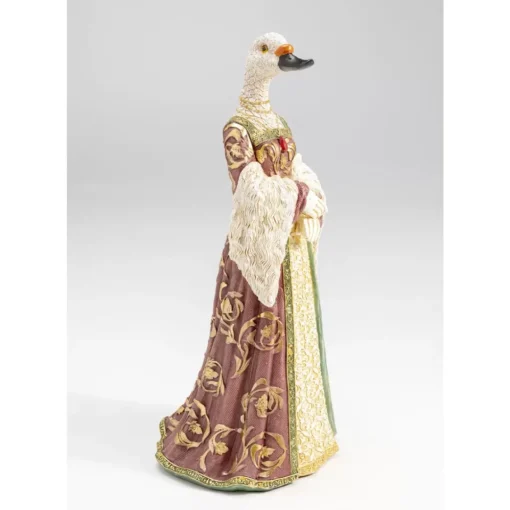 Deko Figur Bird Lady Duck Weis 31Cm