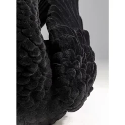 Deko Figur Black Swan 28Cm