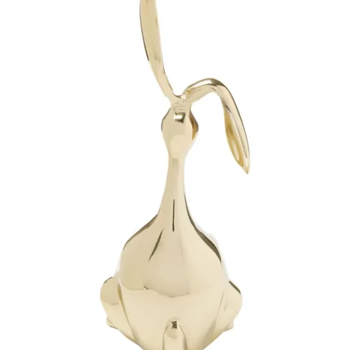 Deko Figur Bunny Gold 52Cm