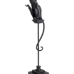 Deko Figur Circus Monkey Schwarz 108