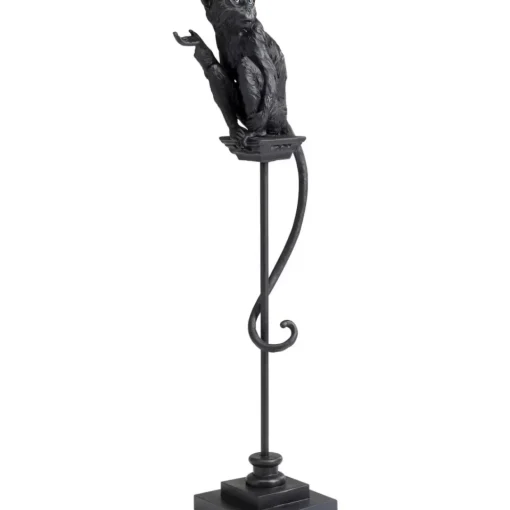 Deko Figur Circus Monkey Schwarz 108