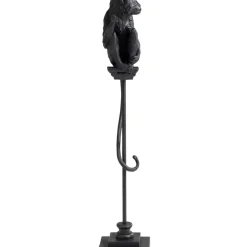 Deko Figur Circus Monkey Schwarz 108