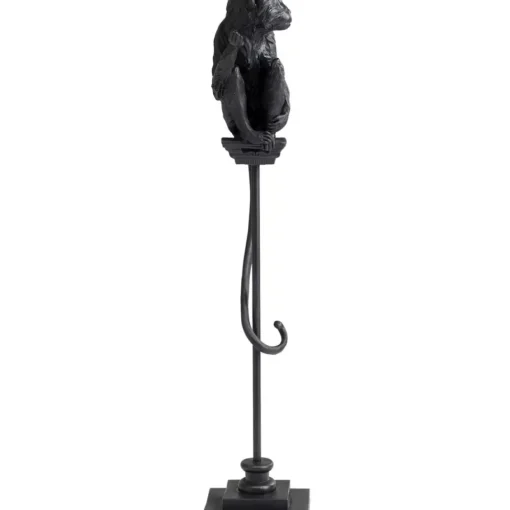 Deko Figur Circus Monkey Schwarz 108