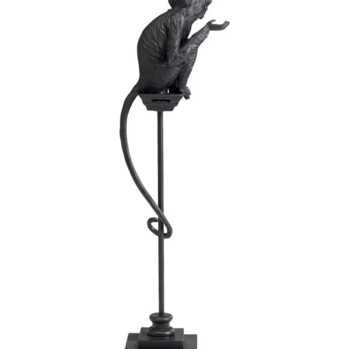 Deko Figur Circus Monkey Schwarz 108