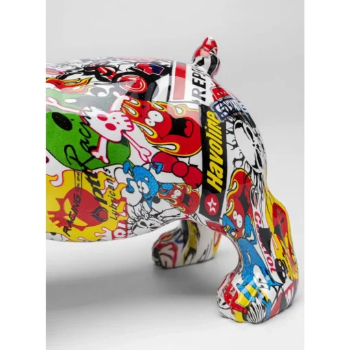 Deko Figur Comic Dog Glasses