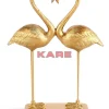 Deko Figur Flamingo Love Gold 39Cm