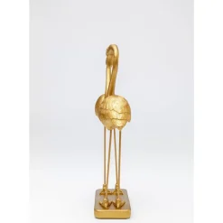 Deko Figur Flamingo Love Gold 39Cm