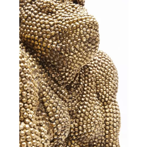 Deko Figur Gorilla Gold 46Cm