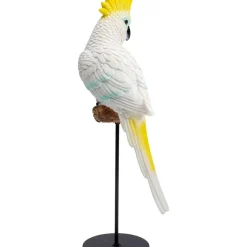 Deko Figur Parrot Cockatoo Weis 38Cm
