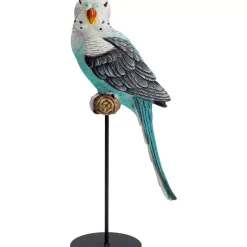 Deko Figur Parrot Turkis 36Cm
