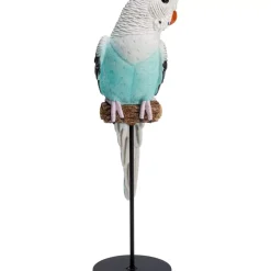 Deko Figur Parrot Turkis 36Cm