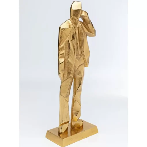 Deko Figur Standing Man Gold 62Cm