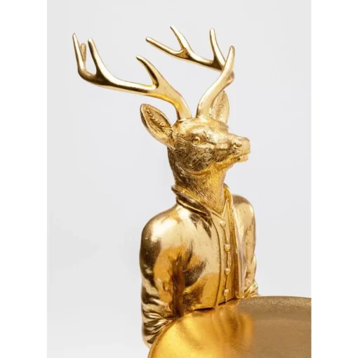 Deko Figur Standing Waiter Deer 63Cm