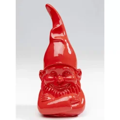 Deko Figur Zwerg Rot 21Cm