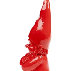 Deko Figur Zwerg Rot 21Cm