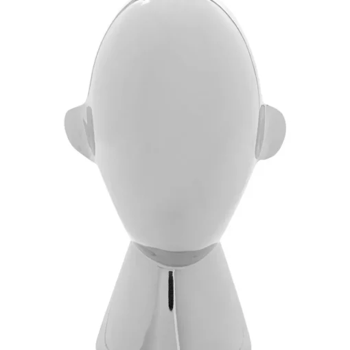 Deko Objekt Abstract Face Silber 22Cm