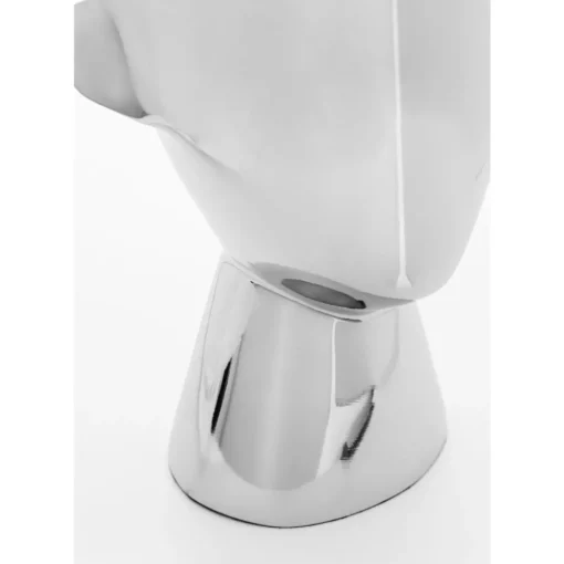 Deko Objekt Abstract Face Silber 22Cm