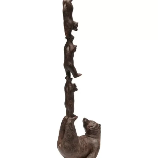 Deko Objekt Artistic Bears Balance 51Cm