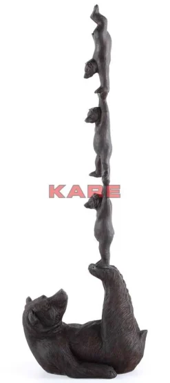 Deko Objekt Artistic Bears Balance 121Cm