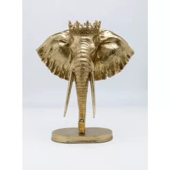 Deko Objekt Elephant Royal Gold 57Cm