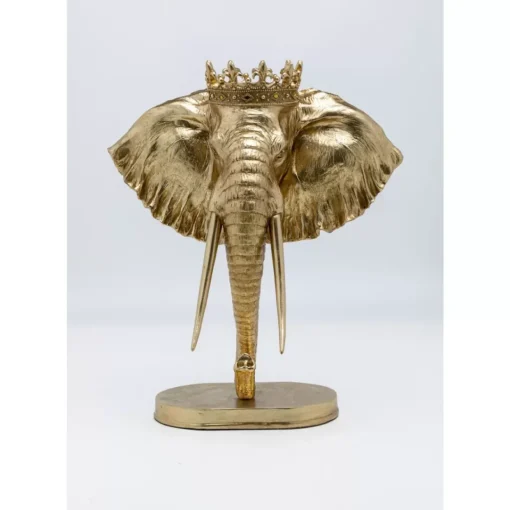 Deko Objekt Elephant Royal Gold 57Cm