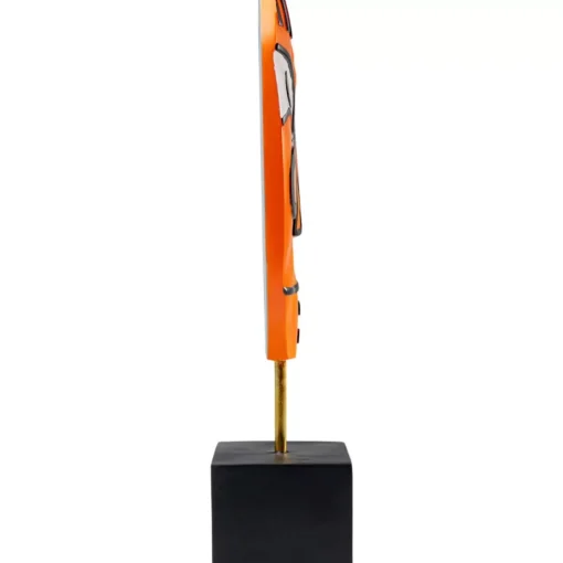 Deko Objekt Face Orange 50Cm