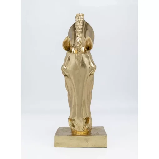 Deko Objekt Horse Face Gold 72Cm