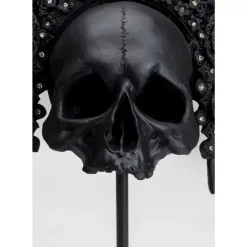 Deko Objekt King Skull Schwarz