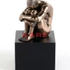 Deko Objekt Nude Man Thinking 10Cm