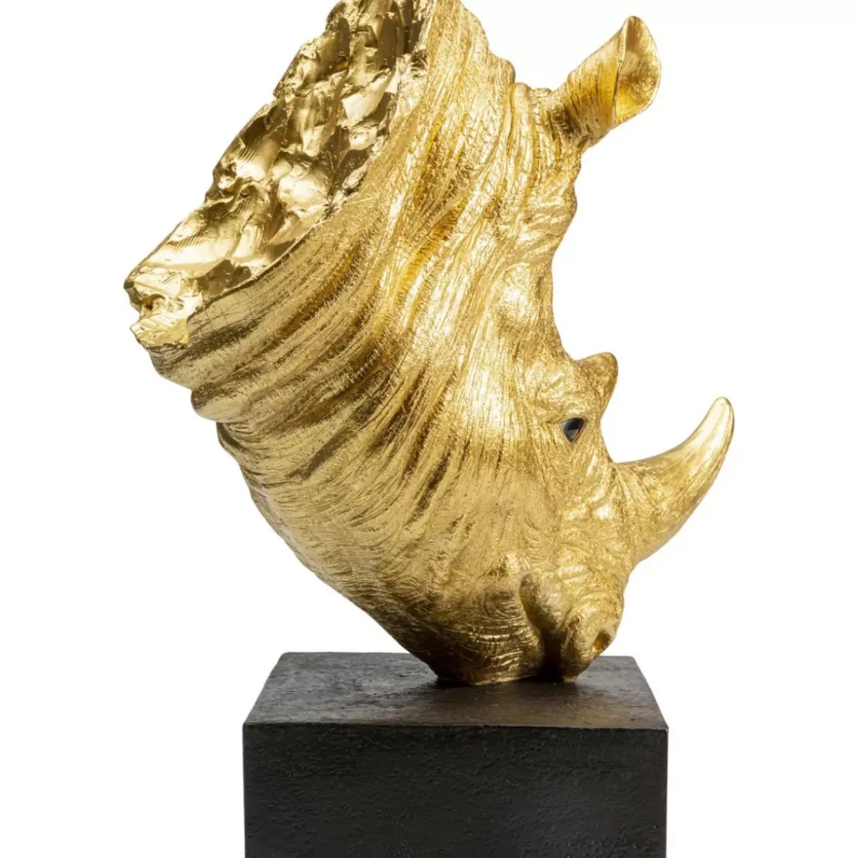 Deko Objekt Rhino Gold