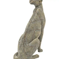 Deko Objekt Sitting Leopard Pearls 42