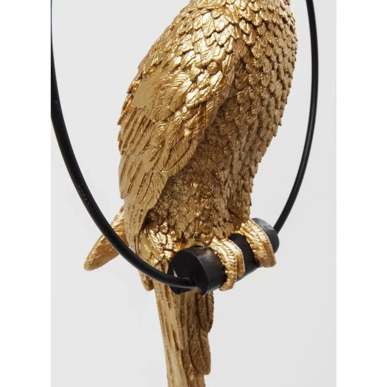 Deko Objekt Swinging Parrot Gold