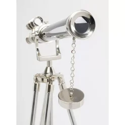 Deko Objekt Telescope Silber 125Cm