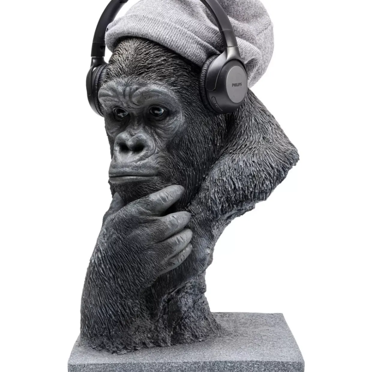 Deko Objekt Thinking Gorilla Head
