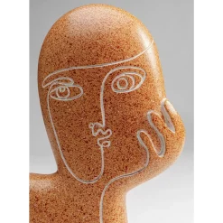 Deko Objekt Thought Braun 27Cm