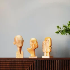 Deko Objekt Thought Braun 27Cm