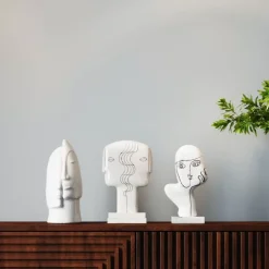 Deko Objekt Thought Weis 27Cm