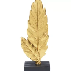 Deko Objekt Two Leaves Gold 9Cm