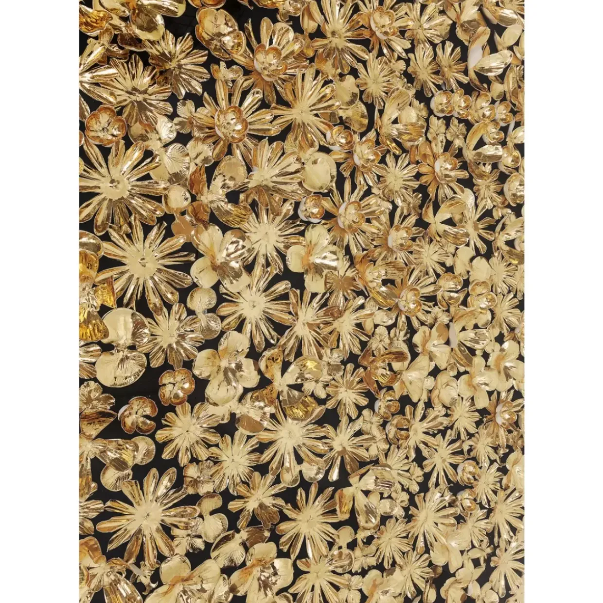 Deko Rahmen Gold Flower 120X120Cm