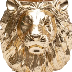 Deko Ubertopf Lion Gold