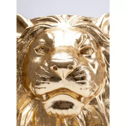 Deko Ubertopf Lion Gold