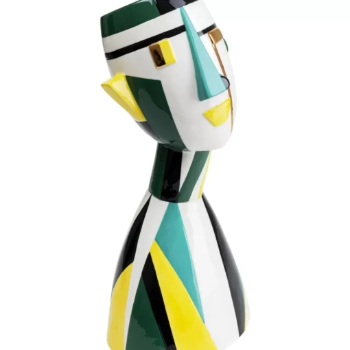 Deko Vase Happy Face 43Cm