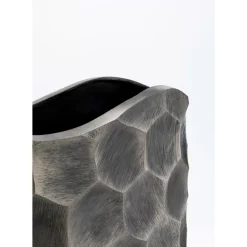 Deko Vase Sacramento Comb Silber Antik 59Cm