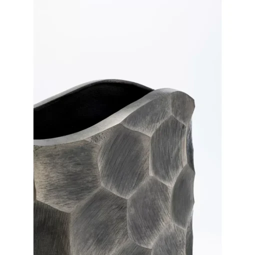 Deko Vase Sacramento Comb Silber Antik 59Cm